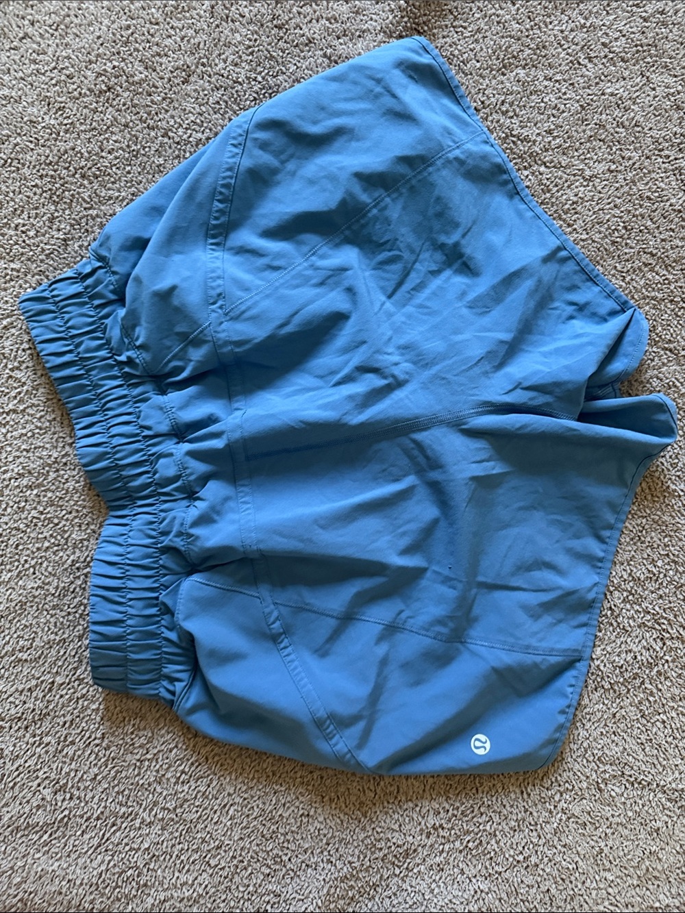 lululemon athletica Sky Blue Athletic Shorts